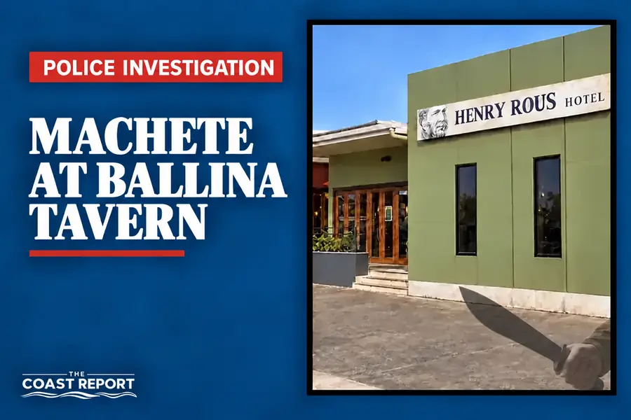 Henry Rous Hotel in Ballina where a teenager allegedly produced a machete